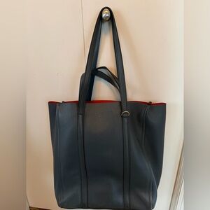 Marc Jacobs Blue Tote with Red Trim